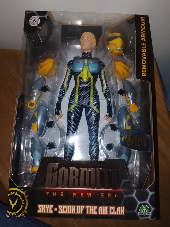 gormiti - figurine articulée de 27 cm scion avec armure - photo numéro 2