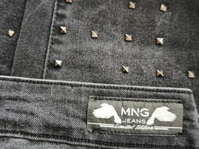 Jean Mango collection coupe slim ,taille mi-haute ,texture stretch - photo numéro 9