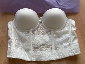 Bustier mariage ivoire