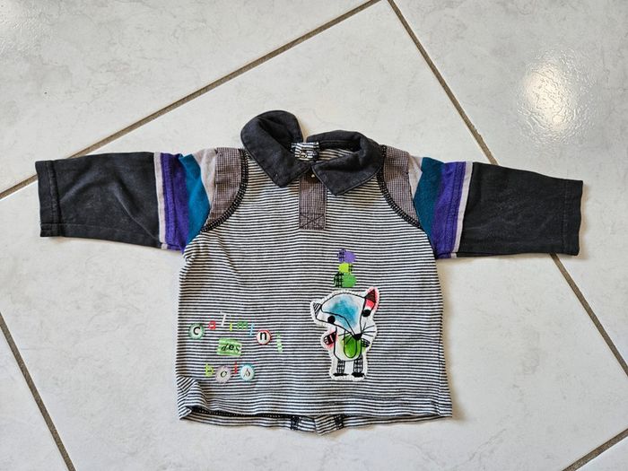 Polo ml garçon Catimini 3 mois BBG