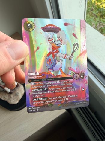 Donald lanceur de tarte