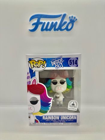 Funko Pop Disney Inside Out Rainbow Unicorn 514 DisneyParks 🇺🇸