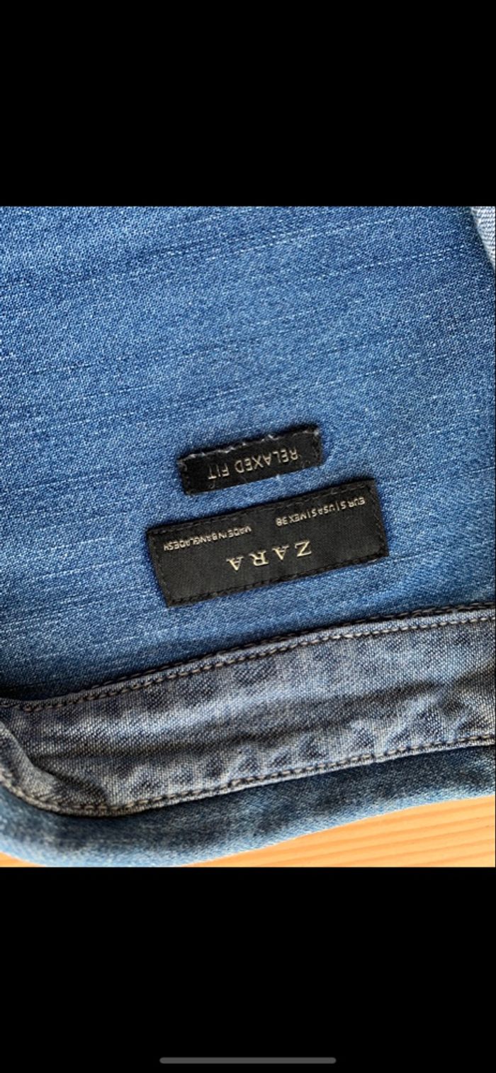 Chemise en jean - Zara - taille S - photo numéro 8
