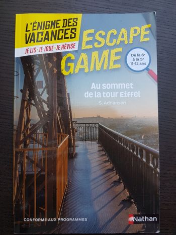 Cahier de vacances  de la 6ème à la 5ème