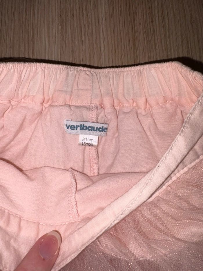 Jupe tutu vertbaudet rose 18 mois idéal anniversaire photo - photo numéro 2