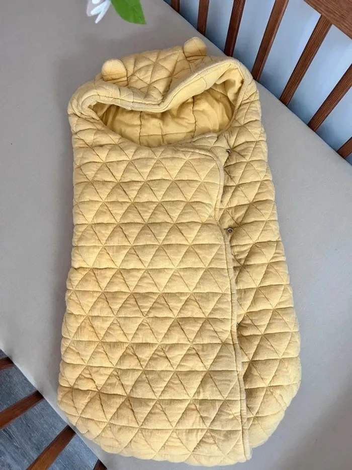 Chancelière nid d’ange cosy coque voiture nacelle