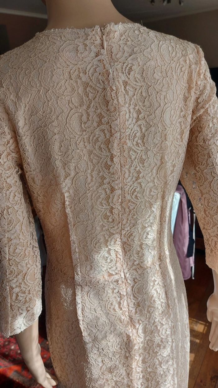 Robe chic rose pâle Just in Case taille 36 - photo numéro 9
