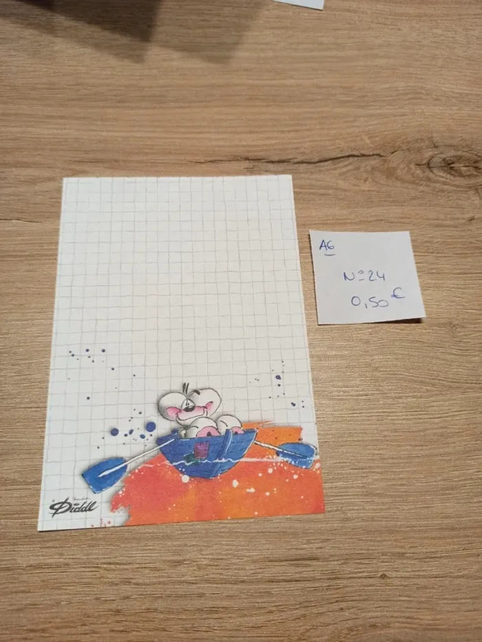 Feuille Diddl A6 24 0,50€