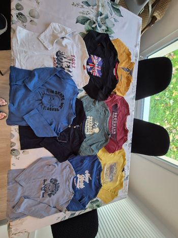 Lot 10 t-shirt manches longues