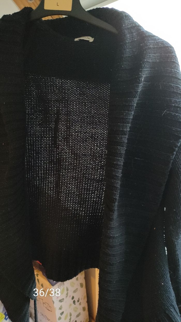 Gilet cache coeur bleu Marine