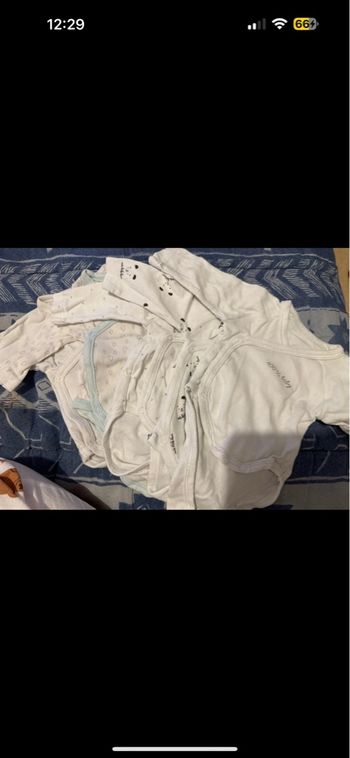 Lot de 6bodys manche longue