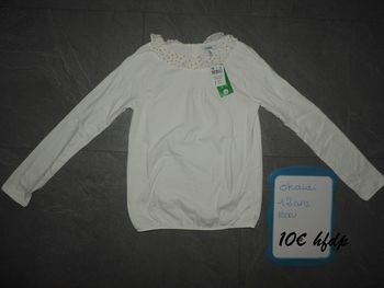 haut okaidi taille 12 ans neuf