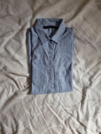Chemise bleue zara