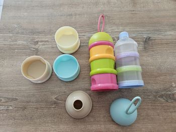 Lot trois Doseur lait en poudre.