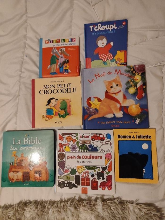 Lot de 7 livres