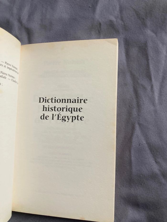 Dictionnaire historique de l’Égypte - photo numéro 3