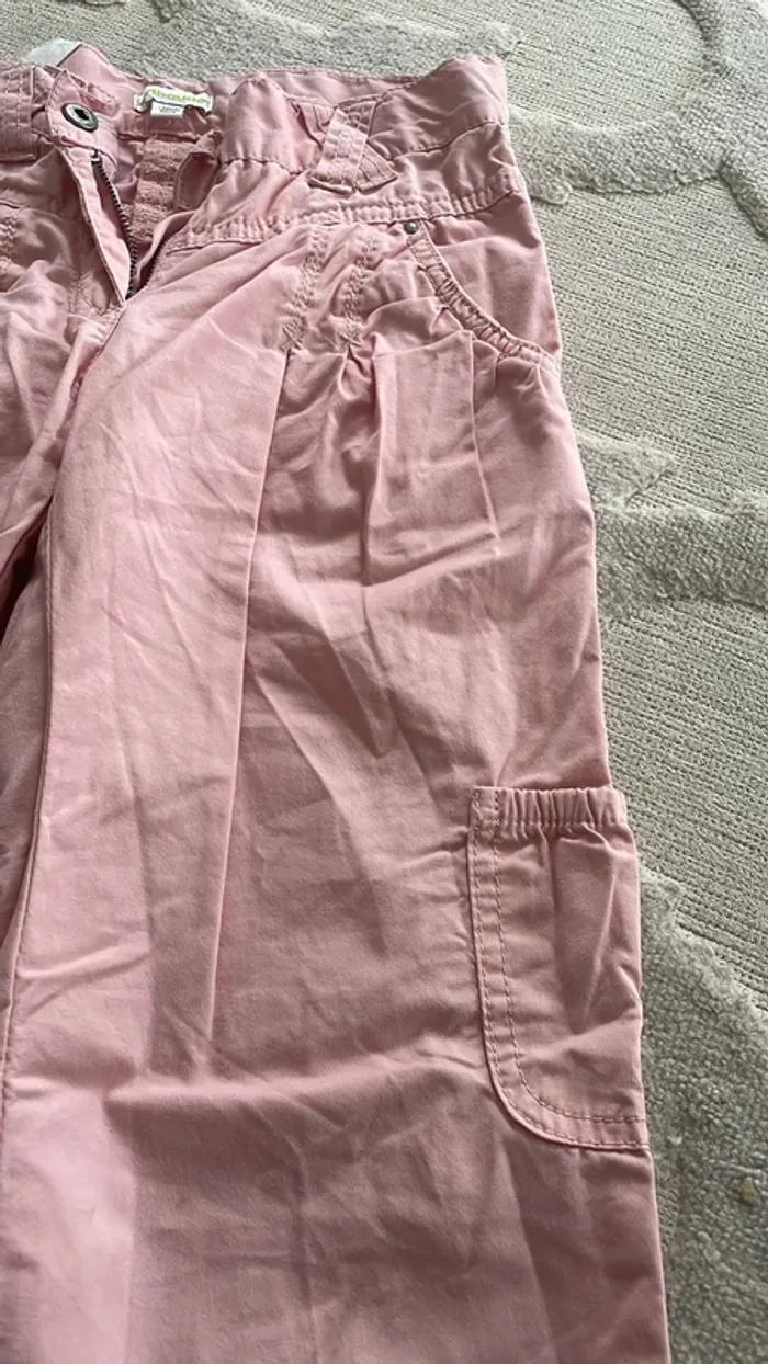 Pantalon verbaudet rose clair 9 ans - photo numéro 2