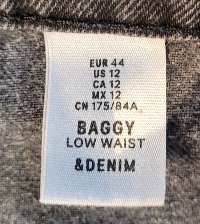 Jeans Baggy Low waist & Denim - Taille haute - H&M - photo numéro 3