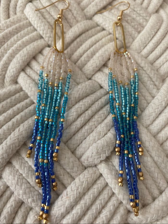 Boucles d’oreilles Miyuki - photo numéro 3