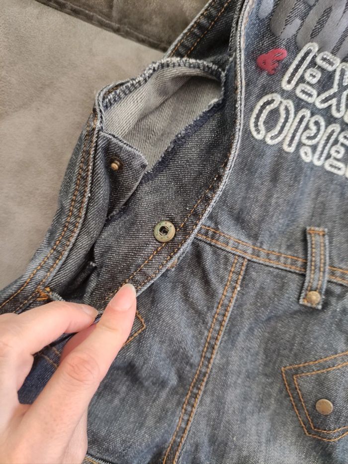 Salopette grise garçon 24 mois gris pick ouic - photo numéro 4