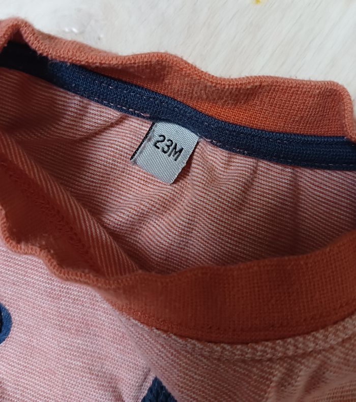 Lot 2 t-shirts manches courtes 23 mois - photo numéro 3