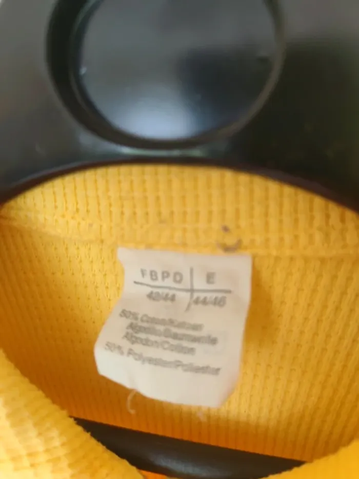 Chemise vintage 42/44 jaune - photo numéro 2