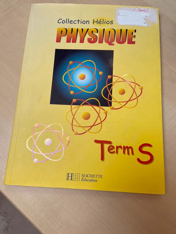 Livre physique terminale
