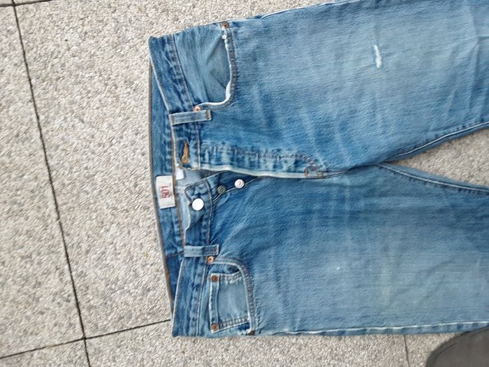 Pantalon jean marque Levi s strauss 501 taille w 34 l 30 - photo numéro 5