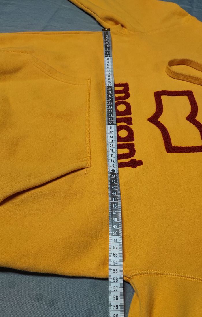 Sweat à capuche Isabel Marant Jaune Moutarde Taille 36 - photo numéro 6