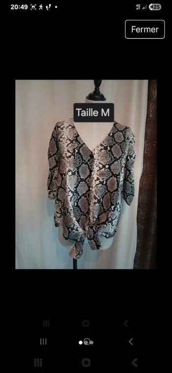 Blouse fluide Taille M