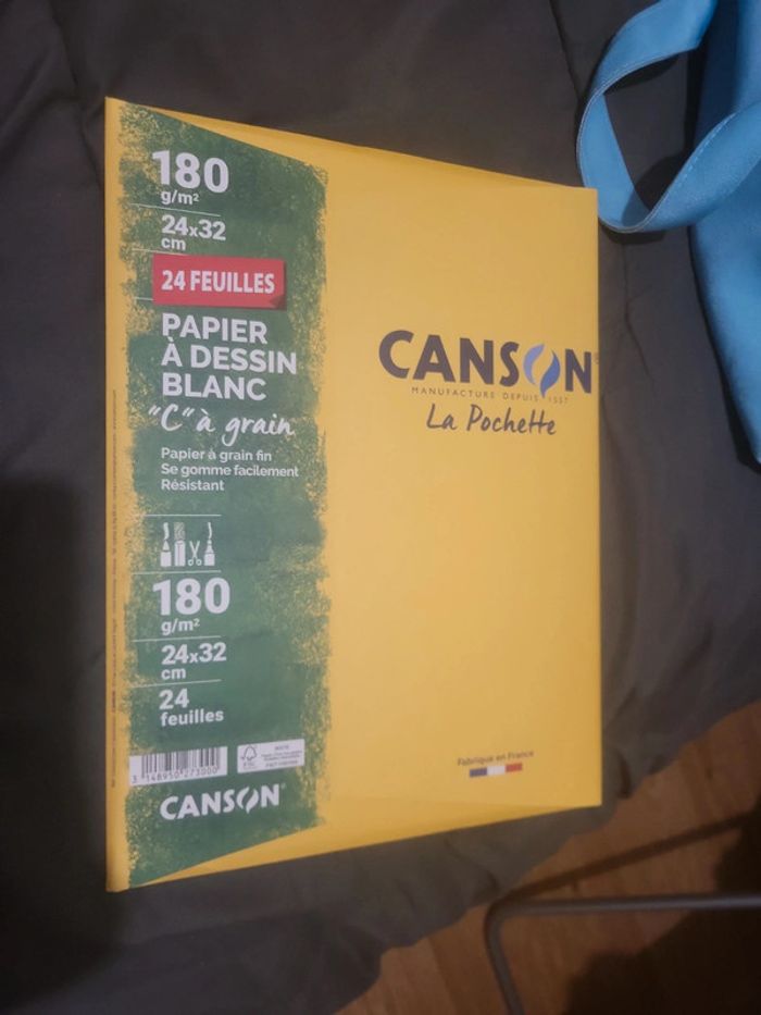 Papier canson 24 feuilles - photo numéro 2