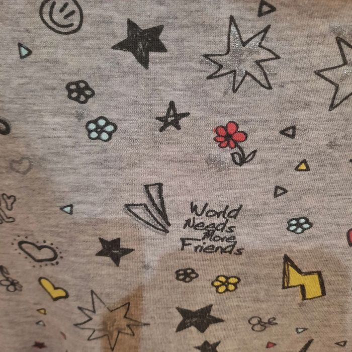 Robe légère en coton 6 ans _ look rock - photo numéro 2