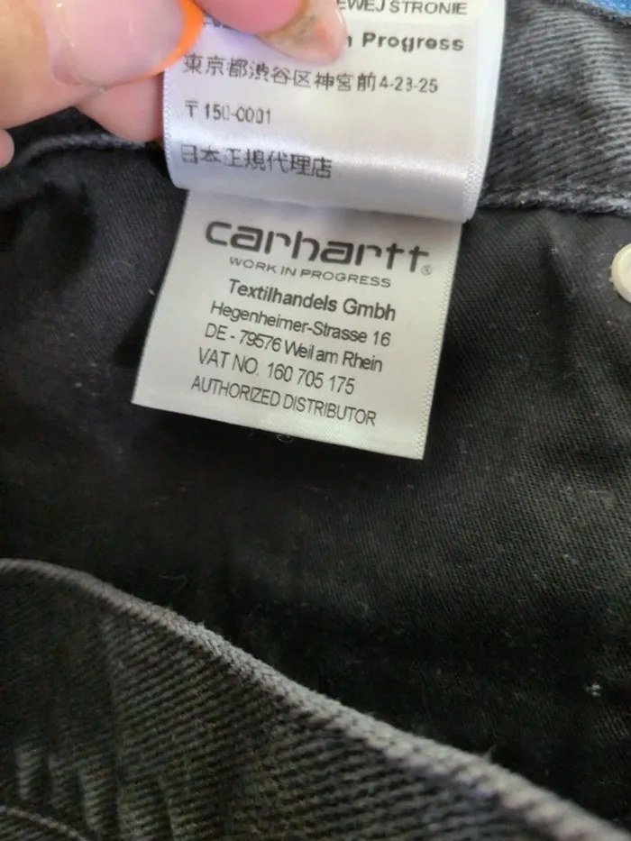 Jean noir Carhartt – Taille 36 - photo numéro 6