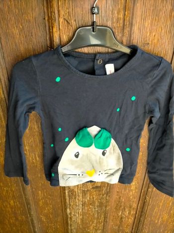 Adorable tee shirt Catimini 3 ans 