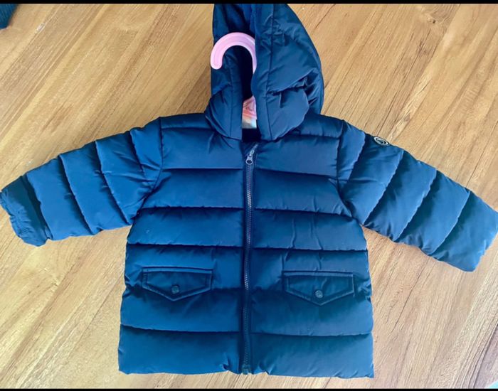 Manteau petit bateau 9-12 mois