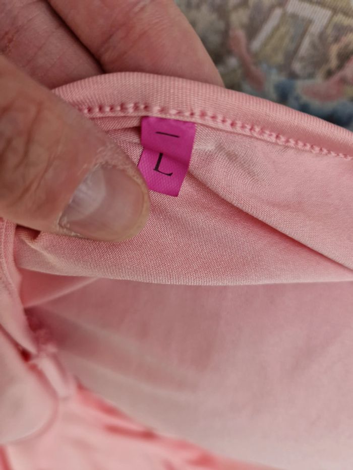 Débardeur Rose Pastel Drapé Décolleté Sexy Plongeant Homme - photo numéro 10