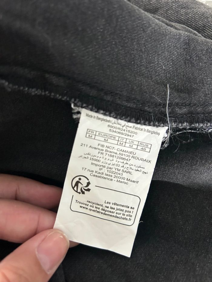 Très jolie veste légère femme jean anthracite - photo numéro 5