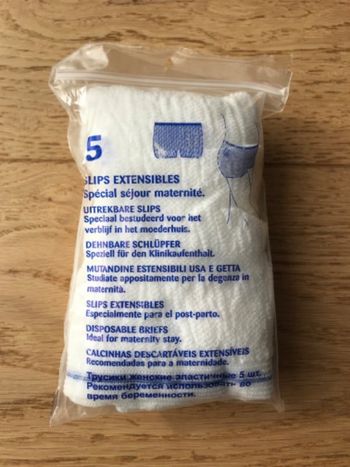 Slips extensibles spécial maternité taille unique