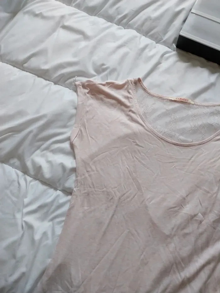 Tee-shirt manche courte femme taille 34 - photo numéro 4