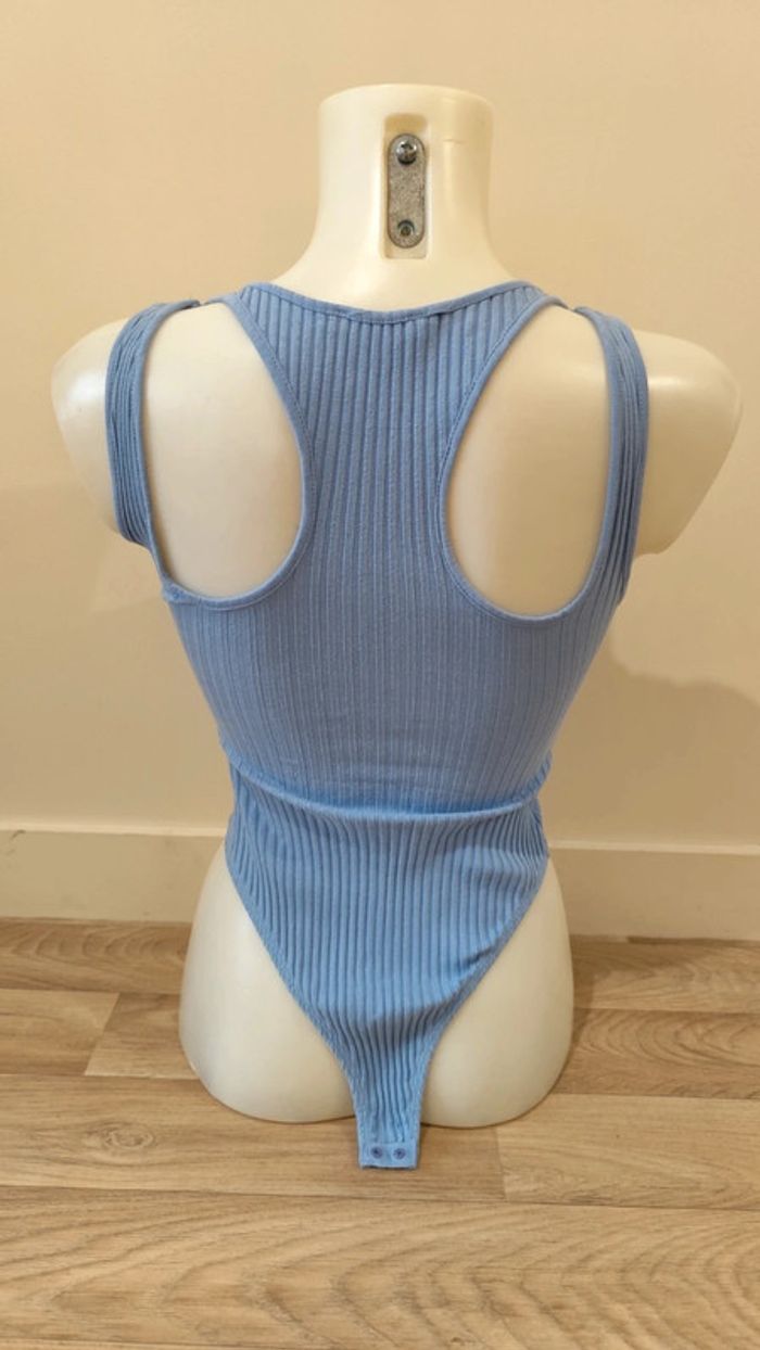 Body bleu S - Zara - photo numéro 4
