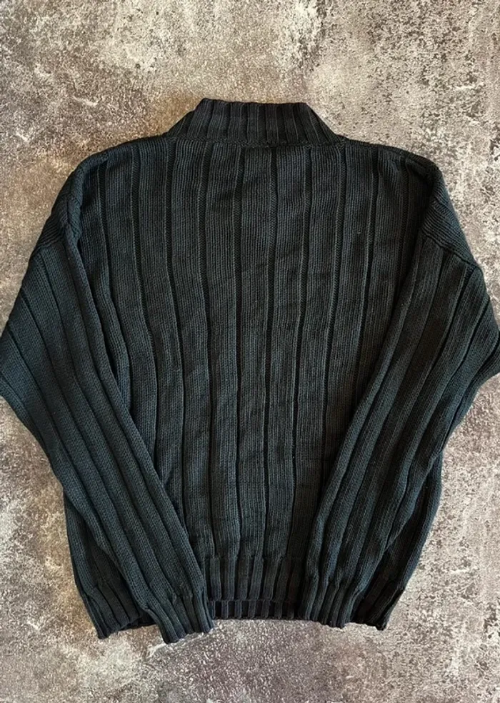 Pull noir homme Lacoste taille 3XL Suéter negro hombre Maglione nero uomo Schwarzer Pullover Herren - photo numéro 4