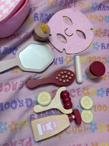 Kit de beauté en bois