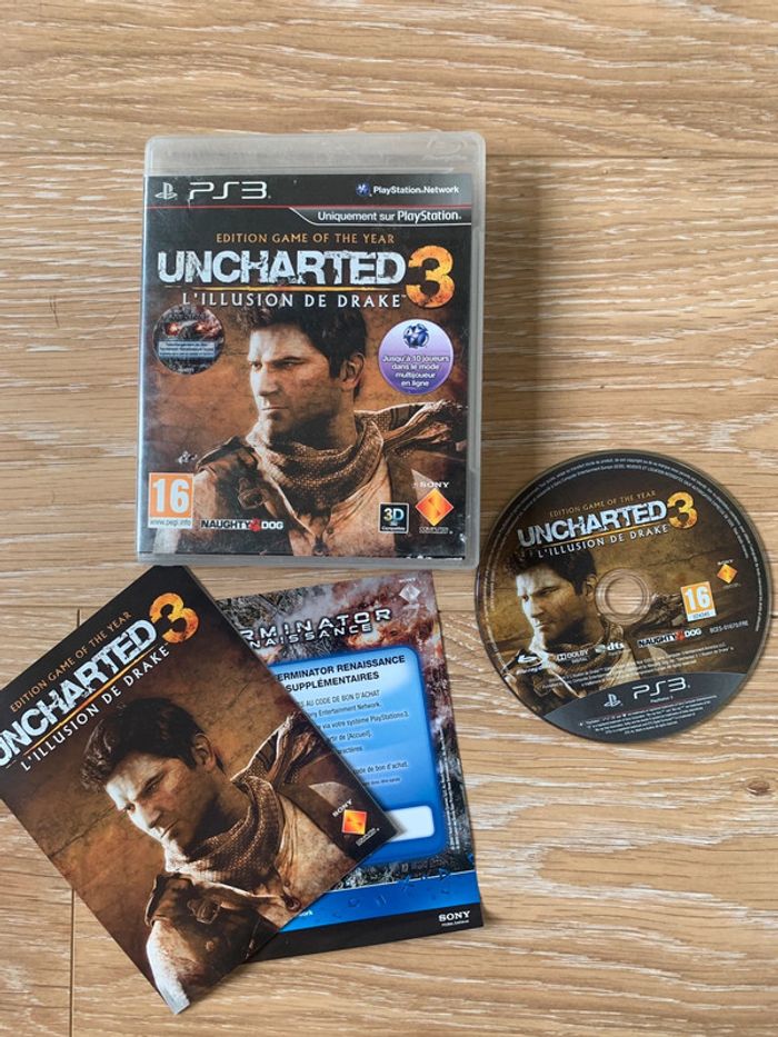 Jeu PS3 " Uncharted 3 : L'illusion de Drake "