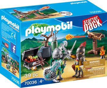 PLAYMOBIL 70036 StarterPack Duel de Chevaliers