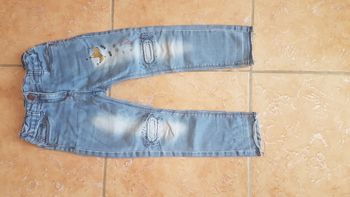 Jeans slim fille 4 ans bleu Orchestra