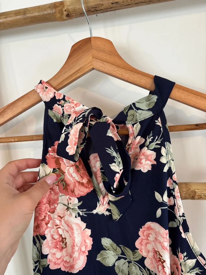 Longue robe à fleurs - photo numéro 7