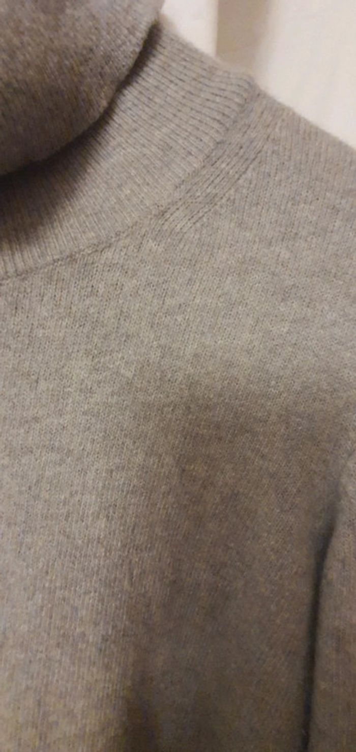 Pull col roulé laine d'agneau - photo numéro 2