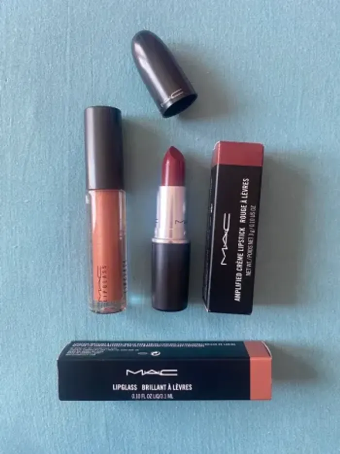 Mac gloss + rouge à lèvres