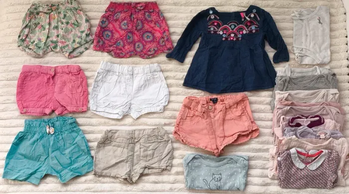Lot fille 9 mois – Printemps/Été – 45 pièces - photo numéro 2