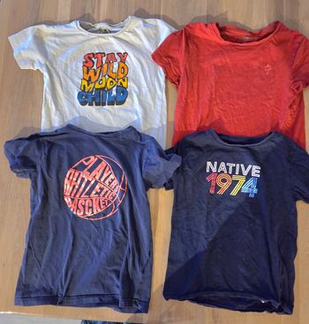 Lot tee-shirts garçon